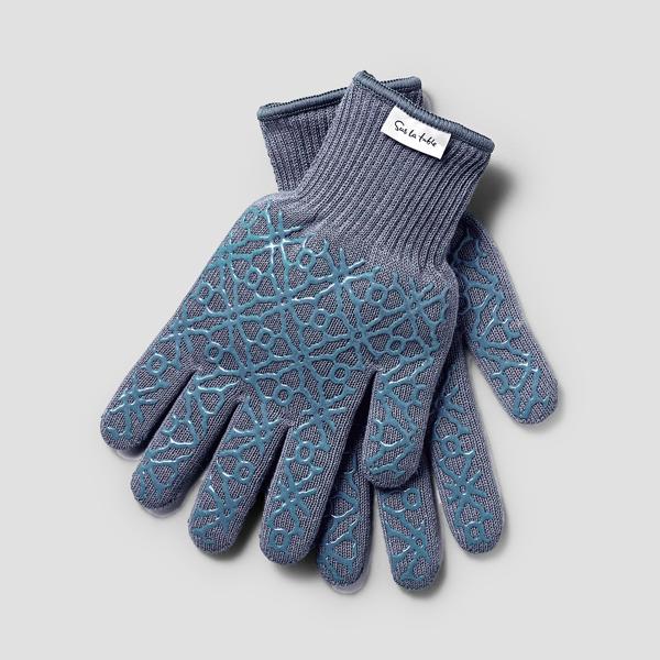 Sur La Table Small Tile Oven Gloves, Set of 2