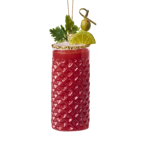 Sur la table Bloody Mary Ornament