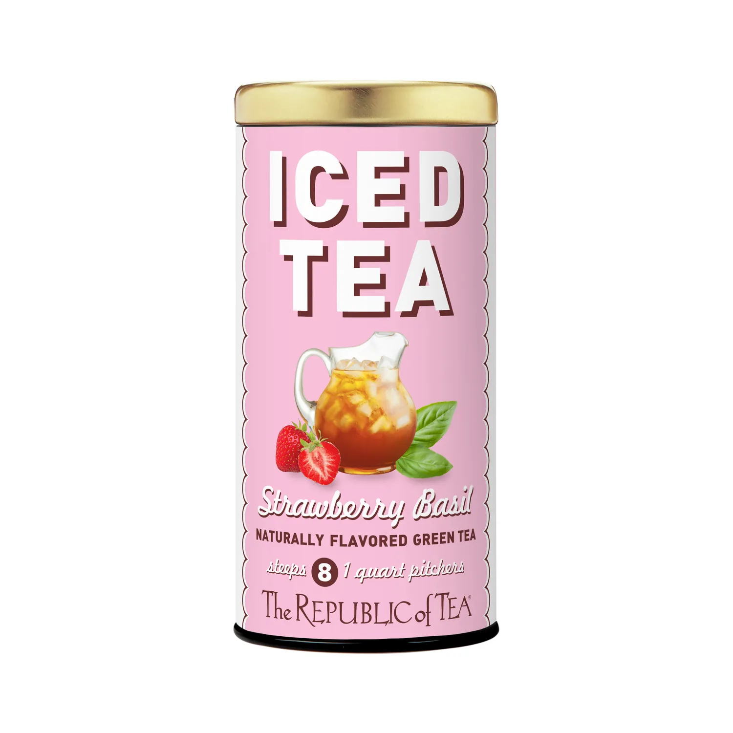 The Republic of Tea Strawberry Basil Iced Tea