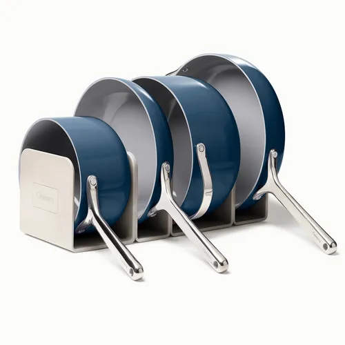 Caraway Ceramic Nonstick 7-Piece Cookware Set with Bonus Storage