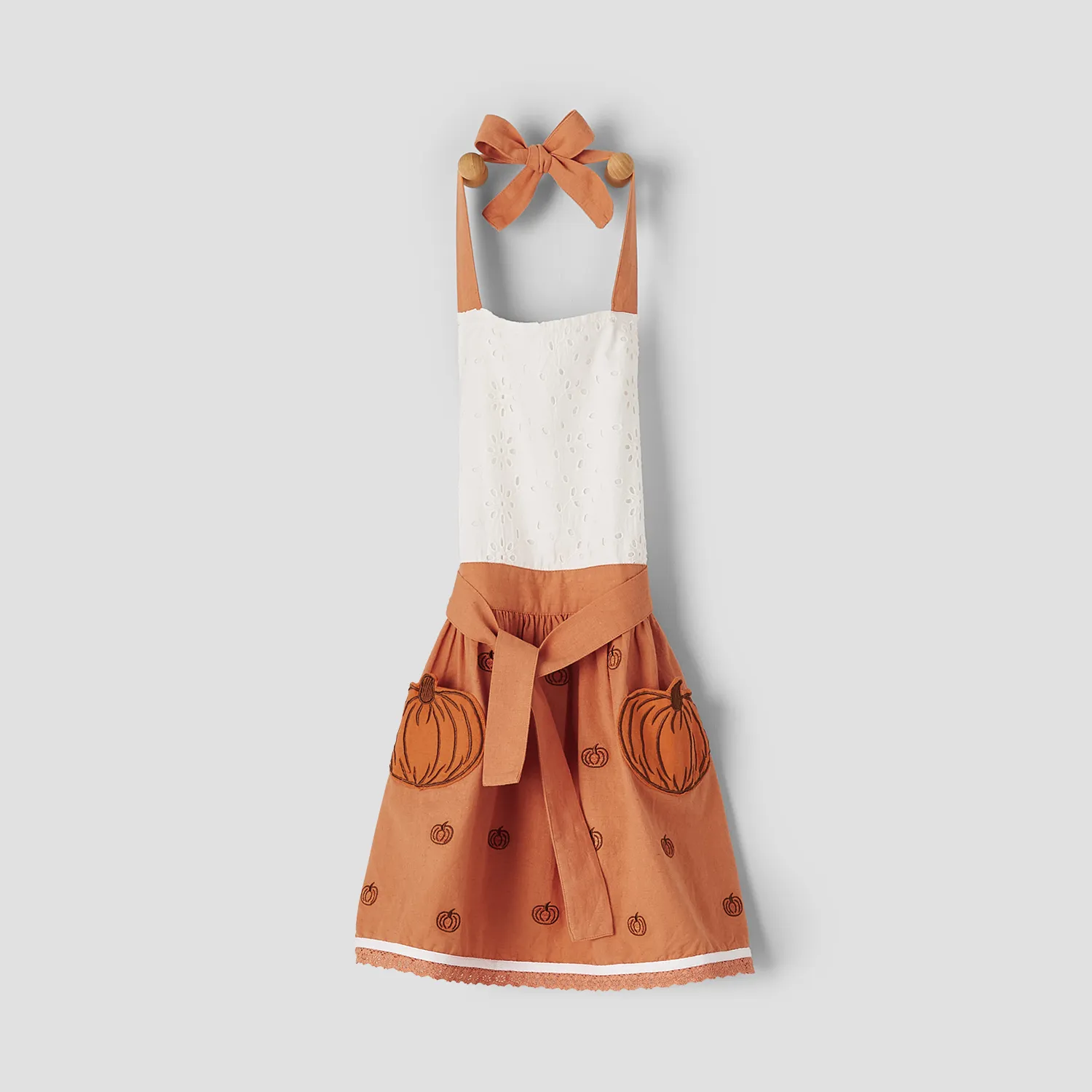 Sur La Table Children's Pumpkin Vintage-Style Apron