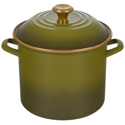 Le Creuset Enameled Steel Stockpot with Stainless Steel Knob, 10 qt.
