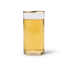 Sur La Table Gold Rim Highball Glass