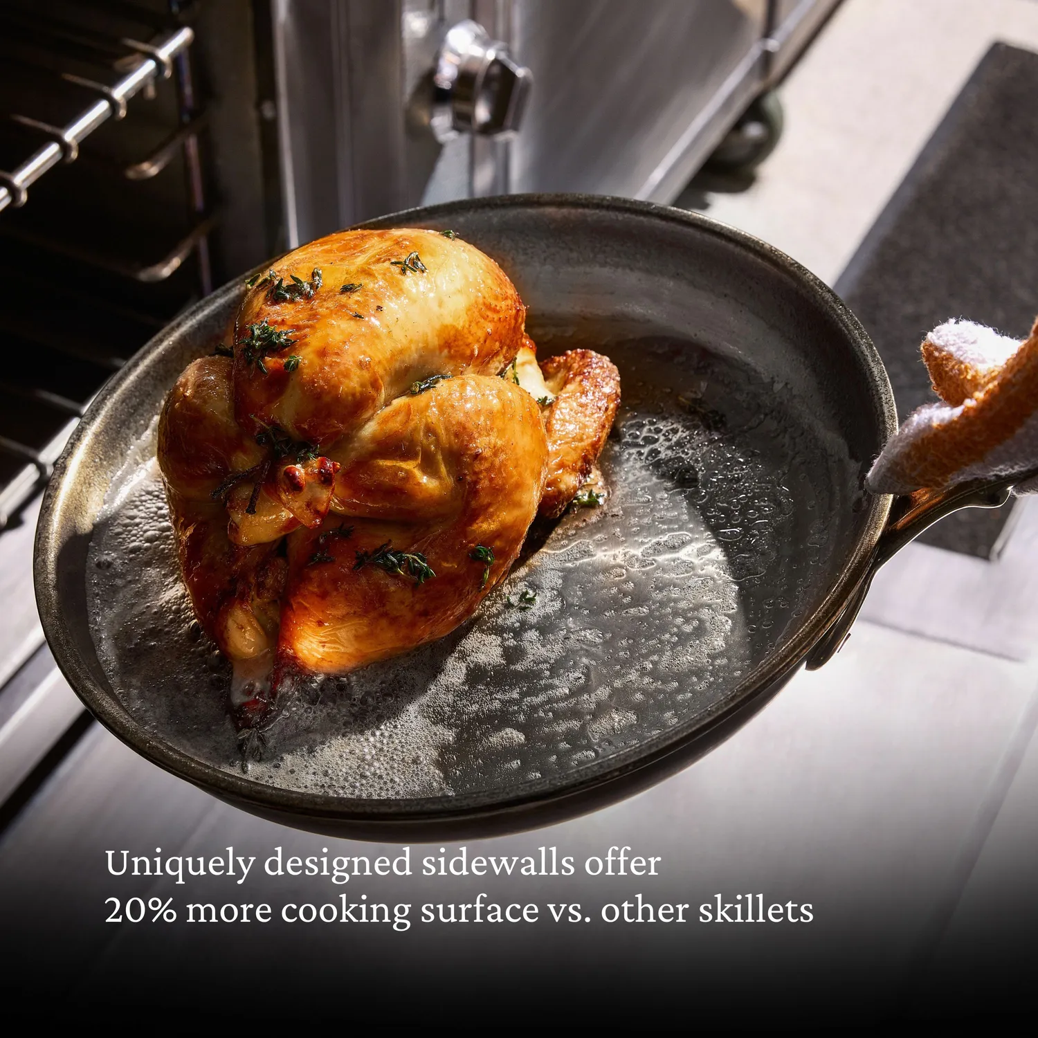 Hestan ProBond Luxe Stainless Steel Skillet