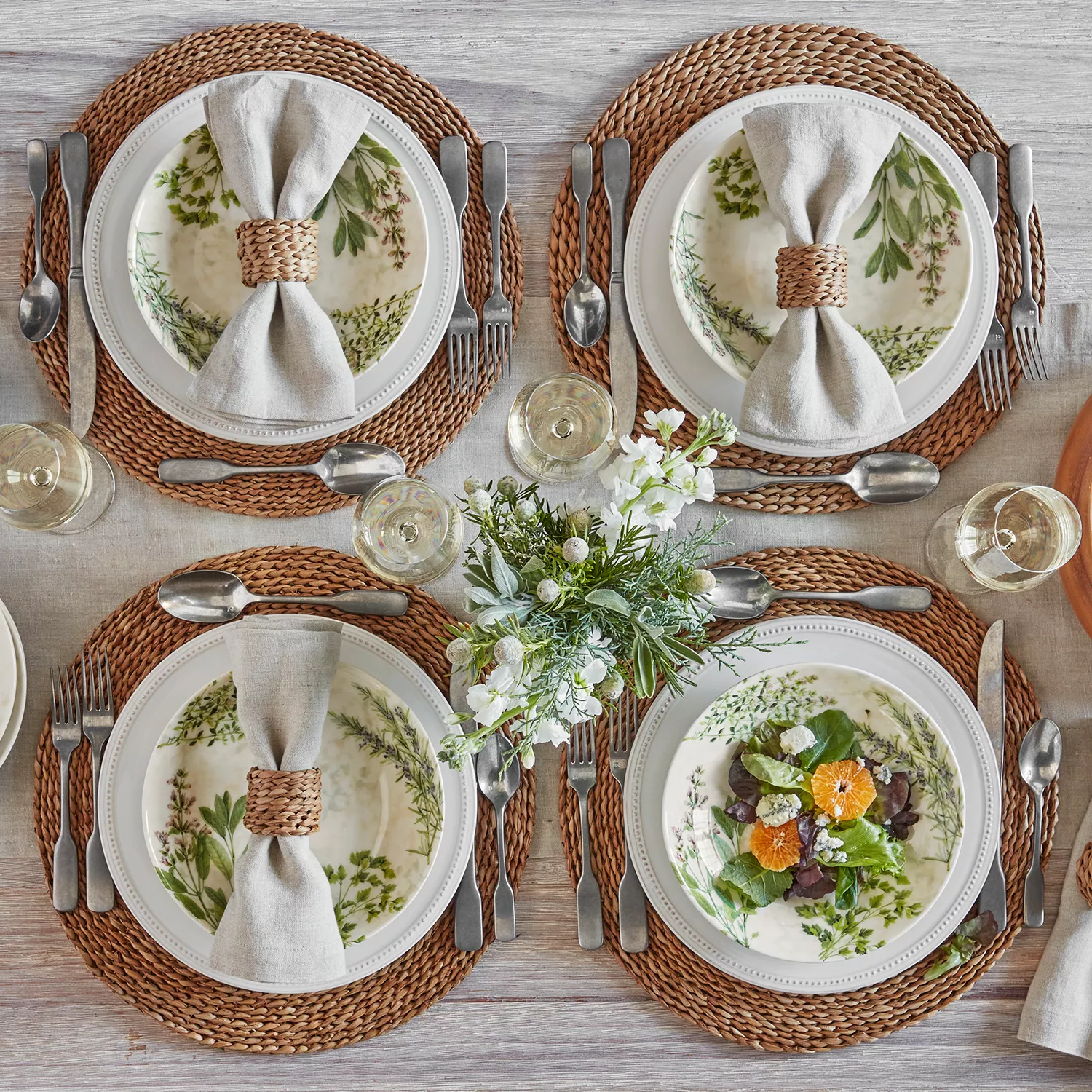 Sur La Table Pearl Stoneware Shaker Set