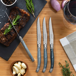 French Home Laguiole Steak Knives, Set of 4