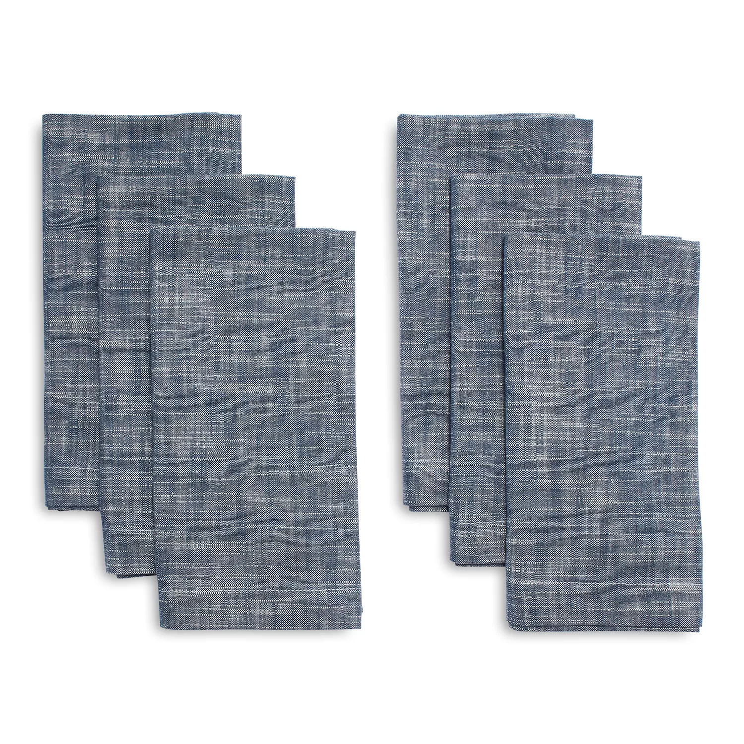 Solid Wheaten Cotton Chambray Table napkins (set of 6)