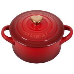 Le Creuset Petite Cocotte with Gold Heart Knob, 8 oz. I love them