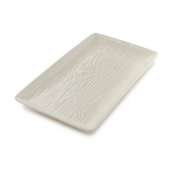 Wood Grain Rectangular Platter, 8&#34; x 14&#34;