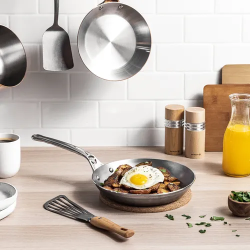 de Buyer Mineral B Pro Carbon Steel Skillet