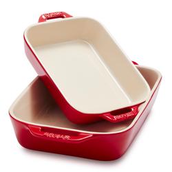 Staub Stoneware 2-Piece Rectangular Baker Set