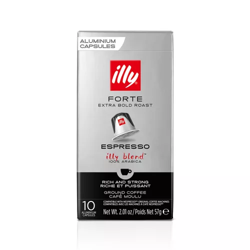 illy Espresso Forte Extra Bold Roast Aluminium Capsules