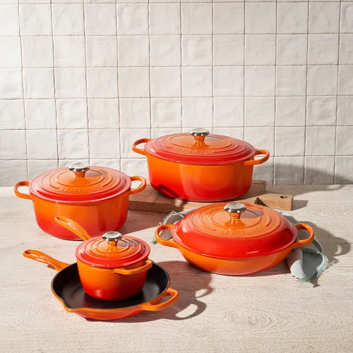 Le Creuset Signature 9-Piece Cookware Set