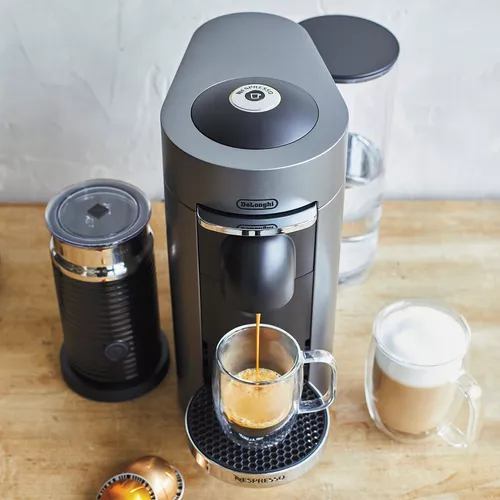 Nespresso VertuoPlus Deluxe by De&#8217;Longhi with Aeroccino 3 Frother