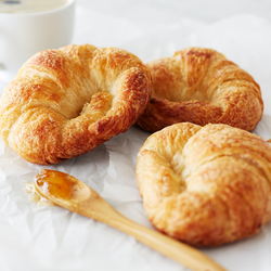 Gaston&#8217;s Bakery Plain and Chocolate Croissants, Set of 15