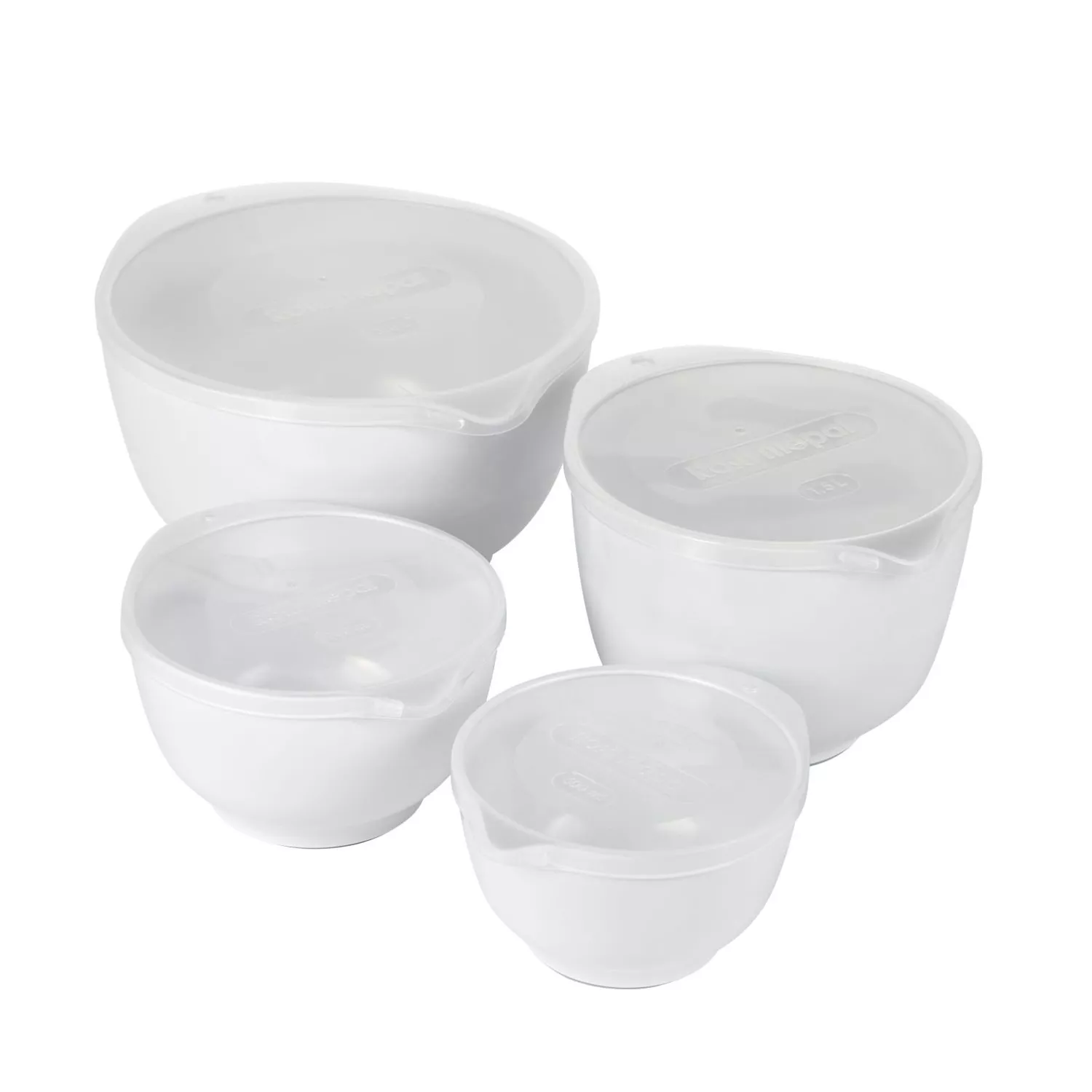 Rosti Margrethe 4-Piece Mixing bowl Set with Lids