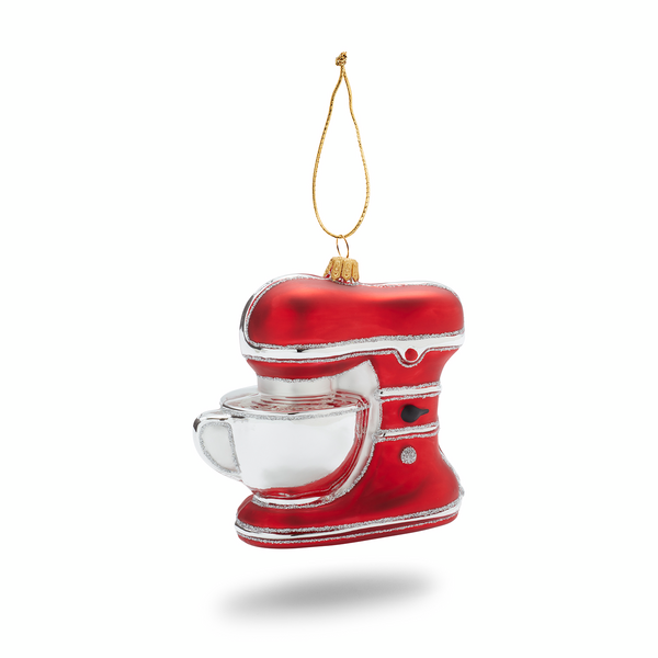 Stand Mixer Glass Ornament