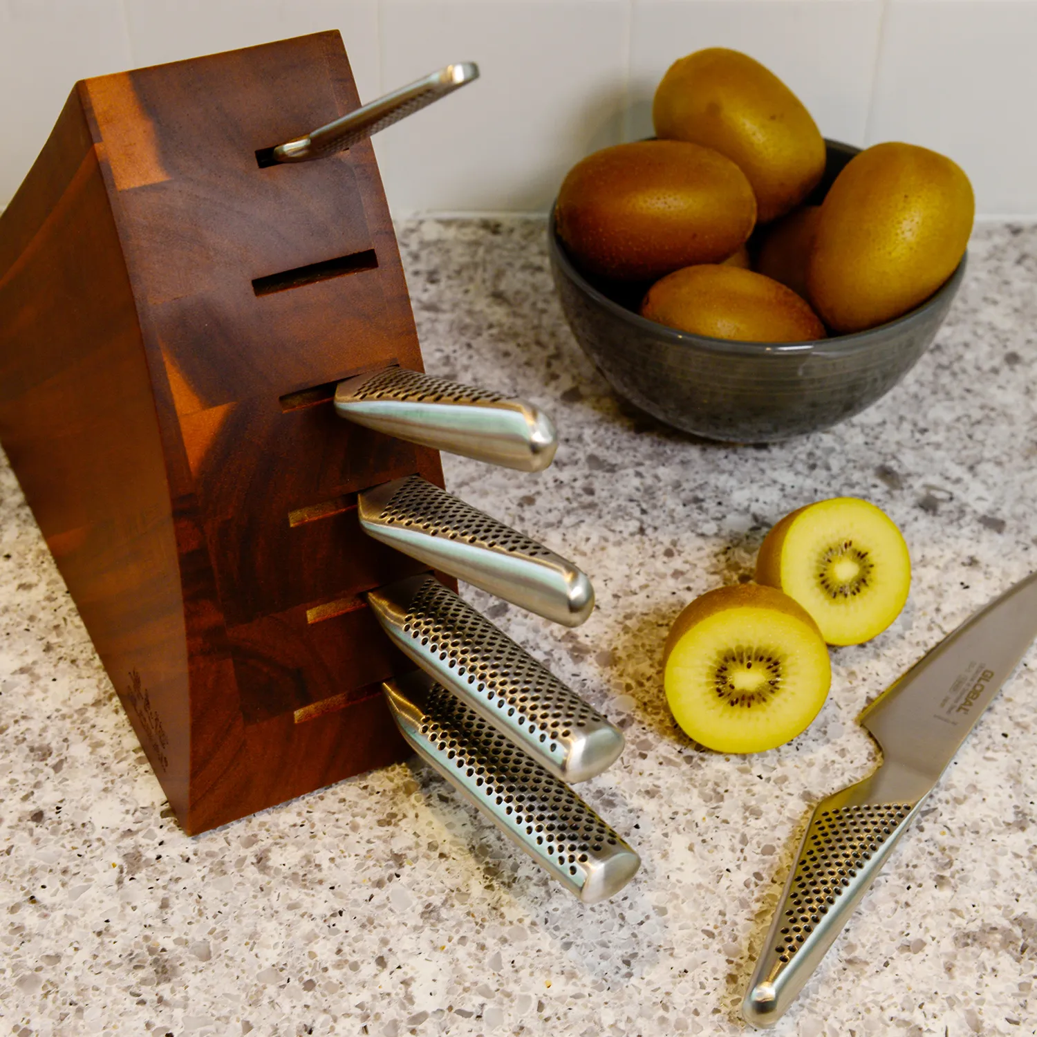 Global Pai 7-Piece Knife Block Set