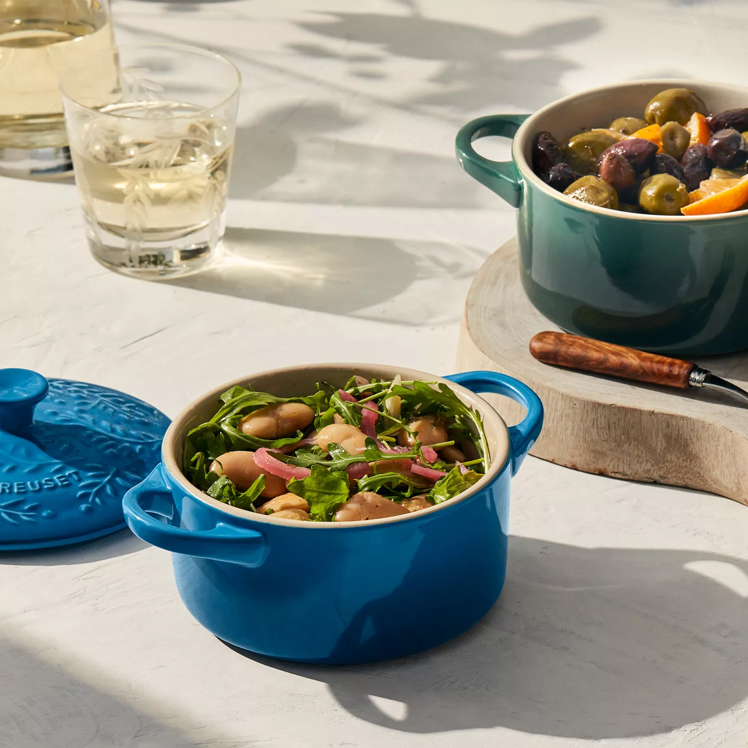 Le Creuset Olive Branch Petite Cocotte, 22 Oz.