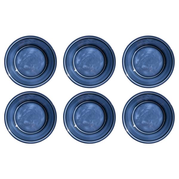 Tar Hong Madison Melamine Salad Plates, Set of 6