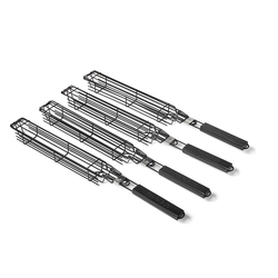 Sur La Table Nonstick Kabob Baskets, Set of 4