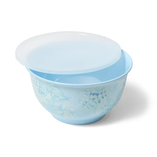 Sur La Table Hydrangea Melamine Bowl with Lid