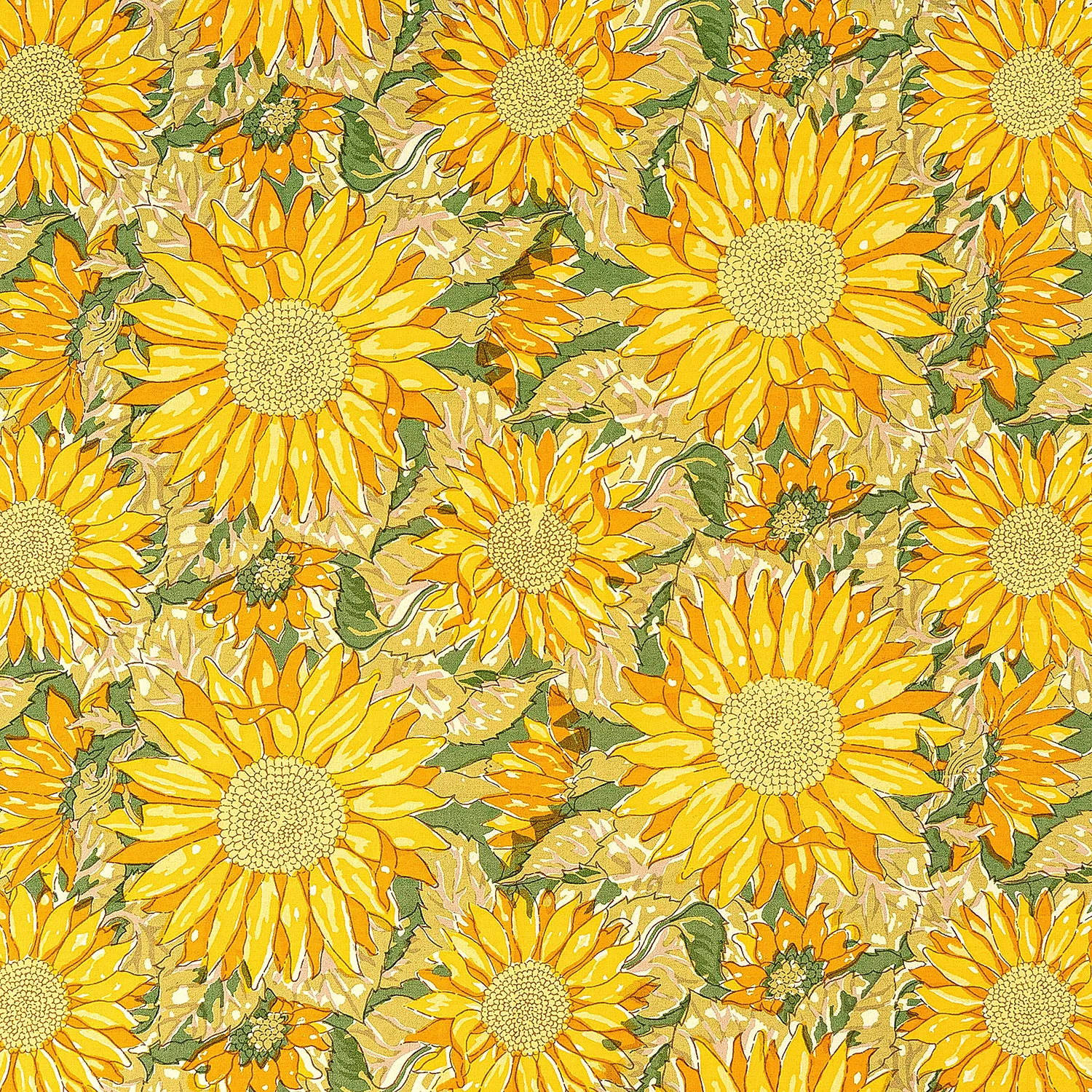 Couleur Nature Sunflower Tablecloth