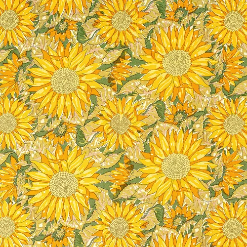 Couleur Nature Sunflower Tablecloth