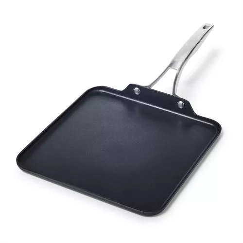 All-Clad HA1 Hard Anodized Nonstick 11#double; Square Griddle