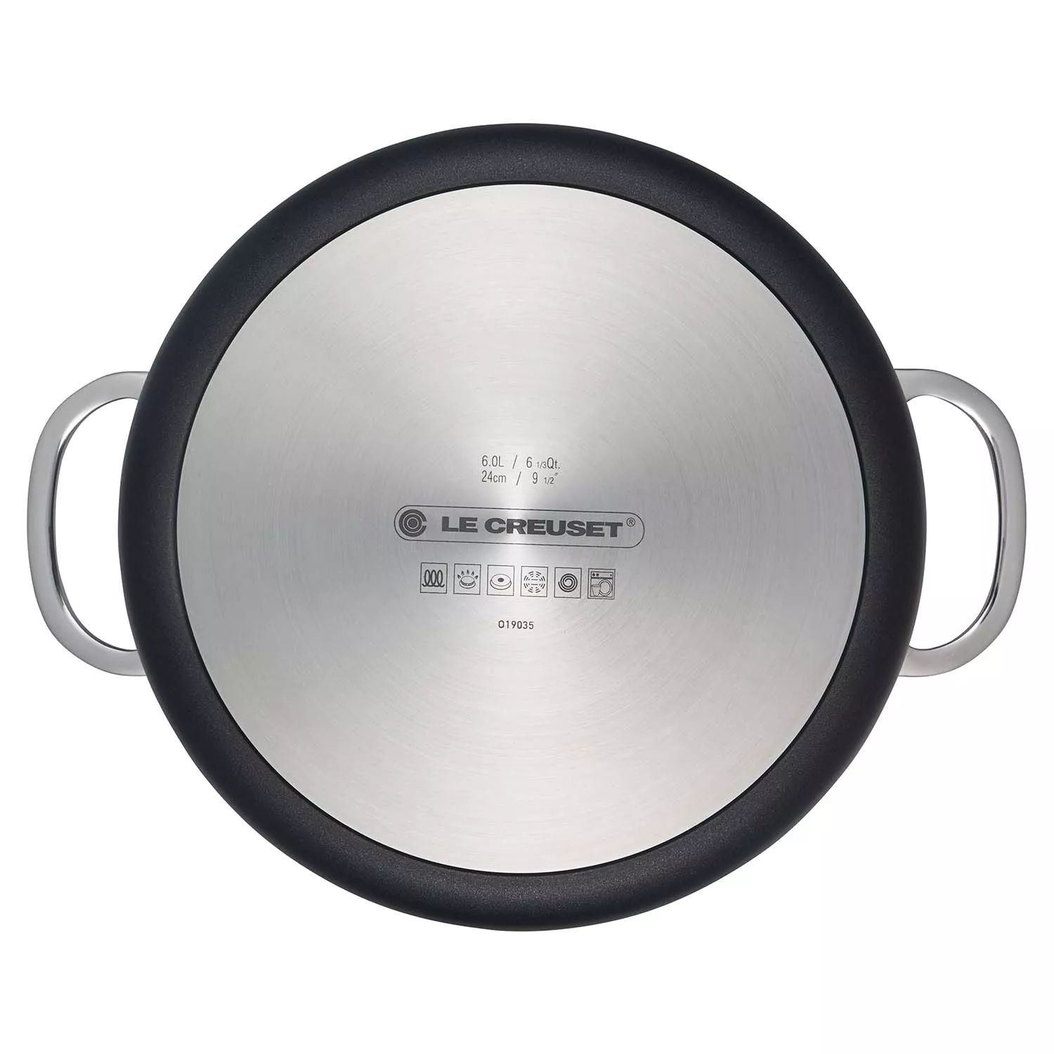 Le Creuset Toughened Nonstick PRO Stockpot with Lid, 6 qt.