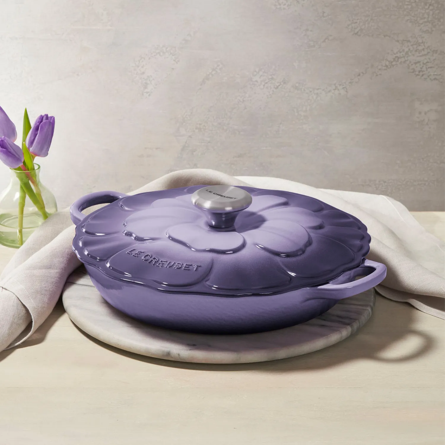 Le Creuset Signature Petal Braiser, 2.25 qt. 