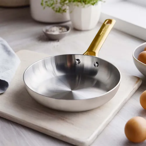 GreenPan Reserve Pro Stainless Steel Skillet, 8"