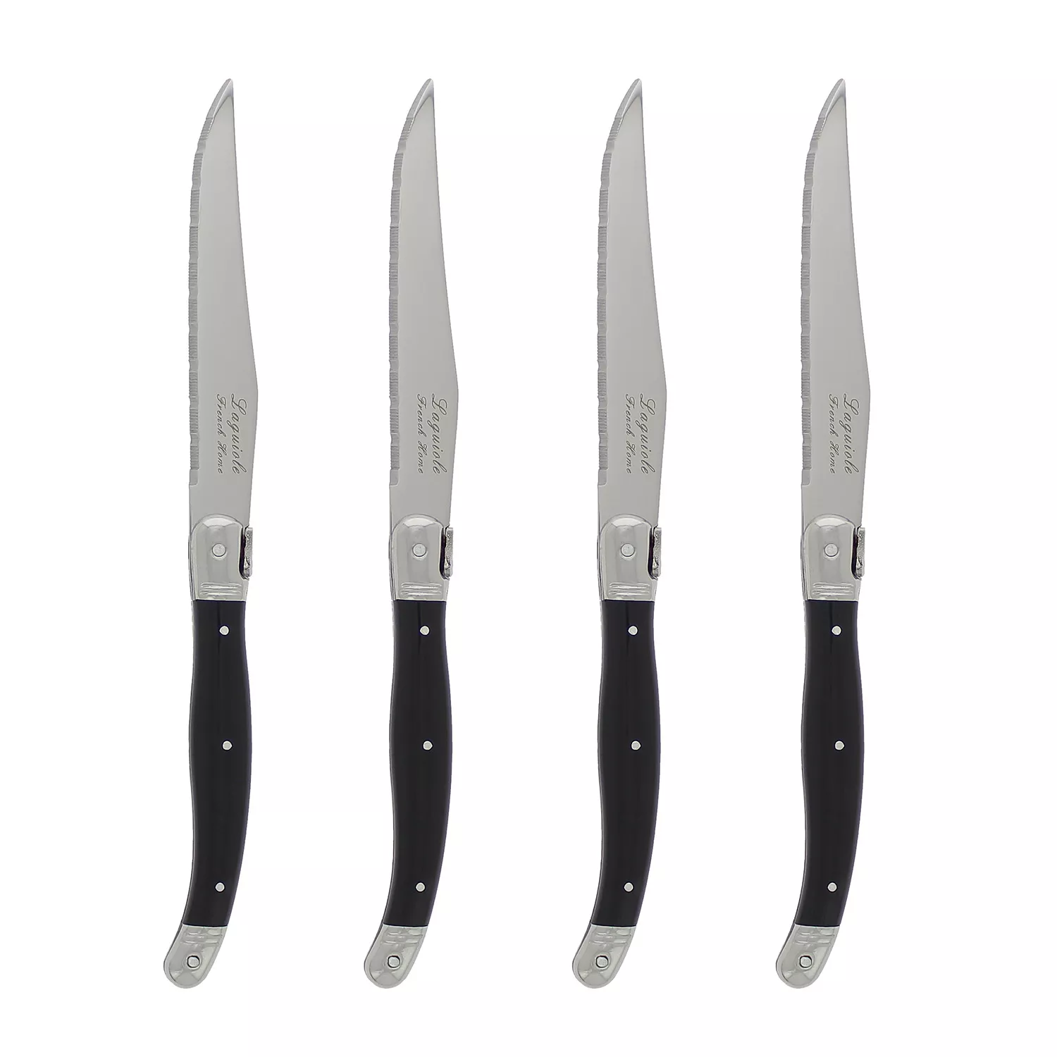 French Home Laguiole Steak Knives, Set of 4