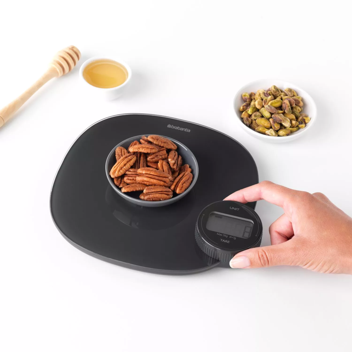 Brabantia Tasty+ Battery-Free Kitchen Scales 