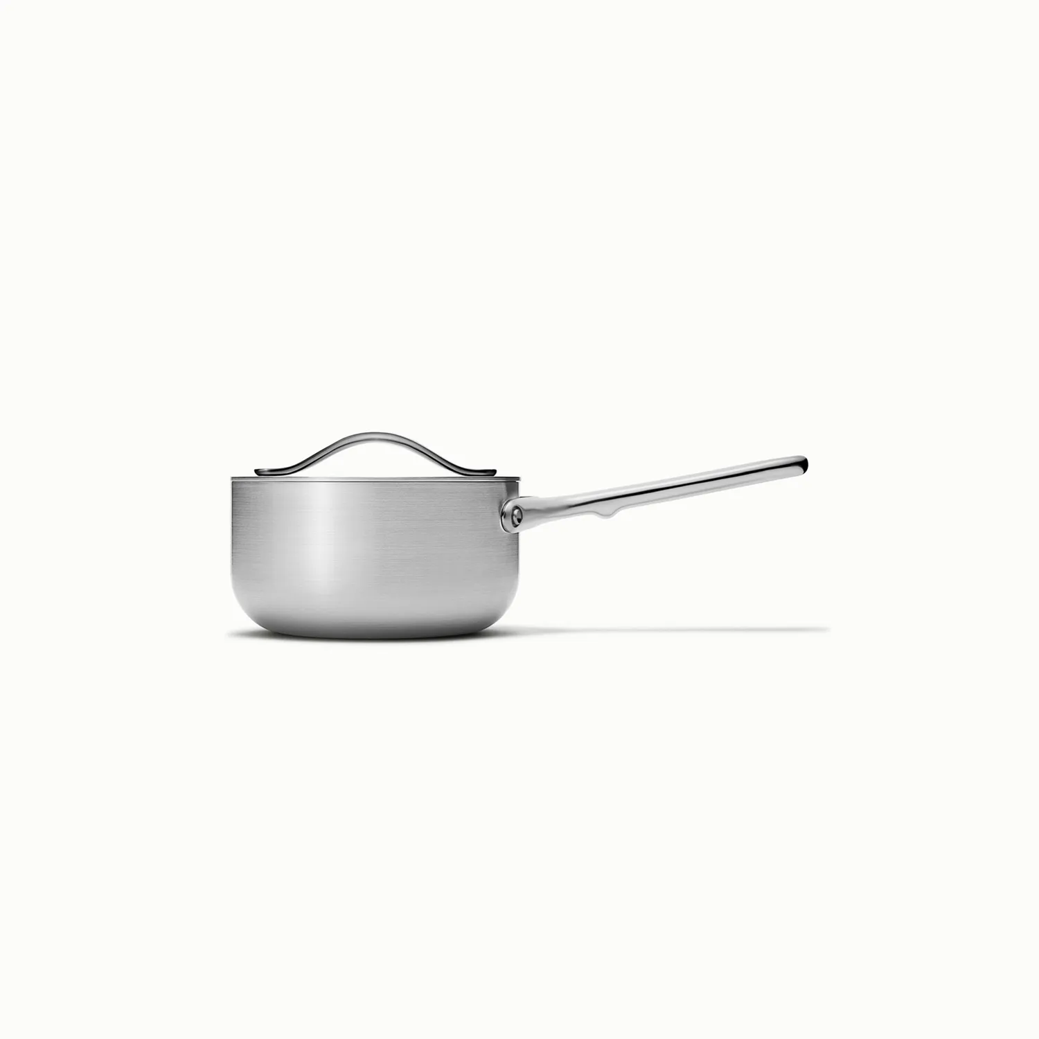 Caraway 5-Ply Stainless Steel Saucepan