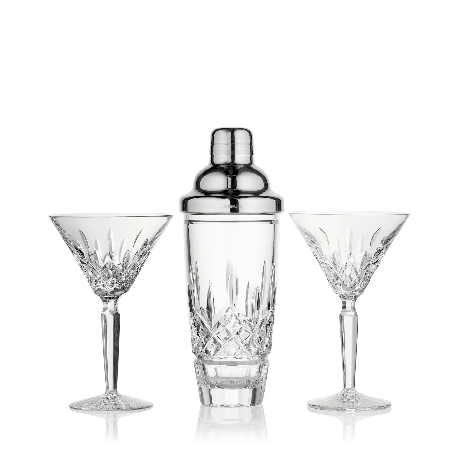 Waterford Lismore 3-Piece Cocktail Shaker & Martini