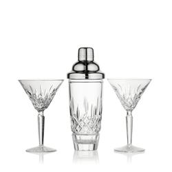 Waterford Lismore 3-Piece Cocktail Shaker & Martini