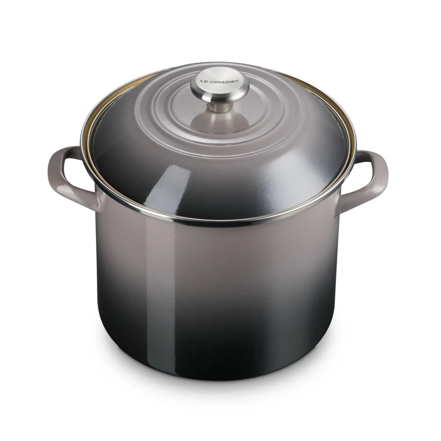 Le Creuset Enameled Steel Stockpot with Stainless Steel Knob, 10 qt.