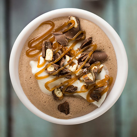 Chocolate Salted Caramel Shake