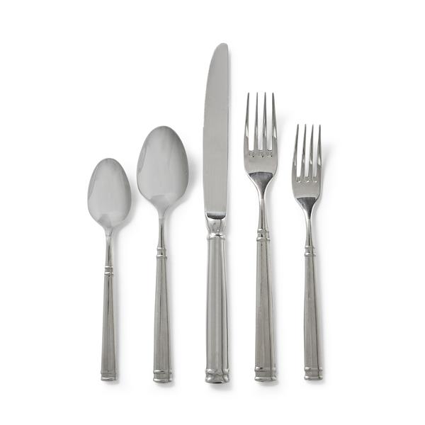 Fortessa Bistro Flatware Set, 5-Piece Set