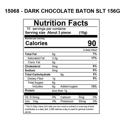 Valrhona ™ Semisweet Chocolate Batons, 55% Cacao