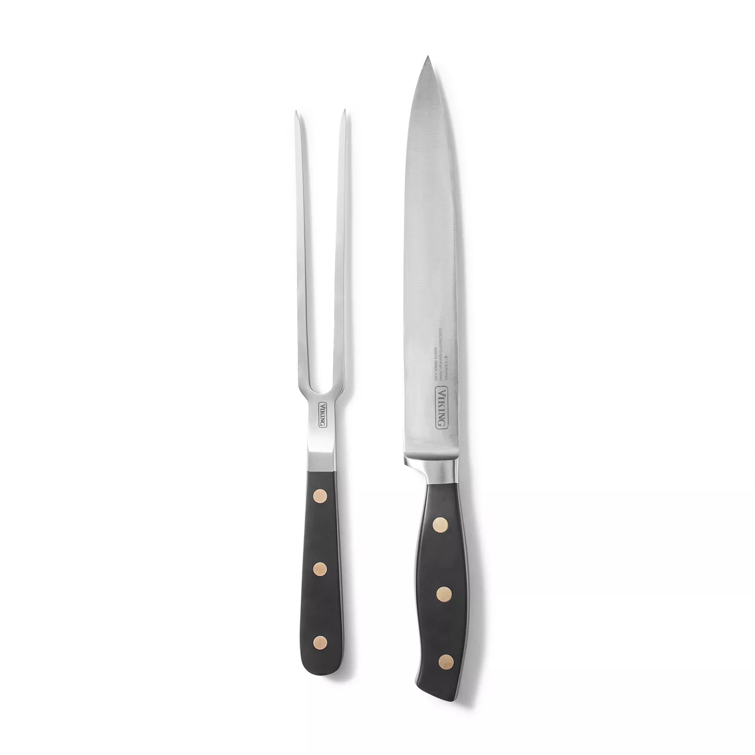 Viking 6-Piece Steak Knife Set with Box | Black