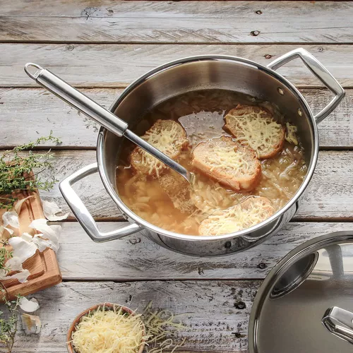 Cristel Castel&#8217;Pro 5-Ply Stewpots with Stainless Steel Lid