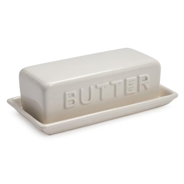 Embossed Butter Dish