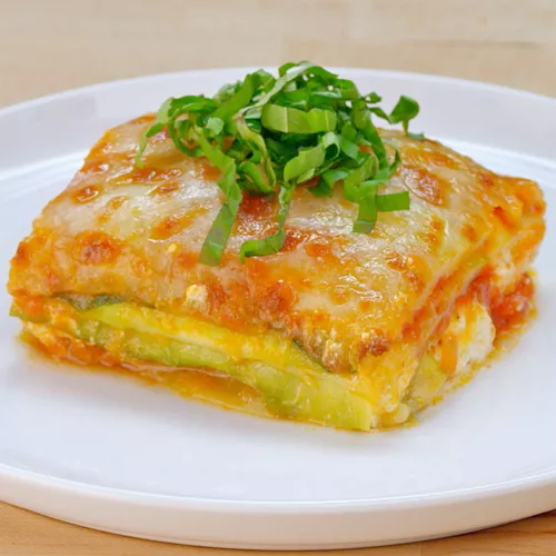 Lasagna with Zucchini Noodles