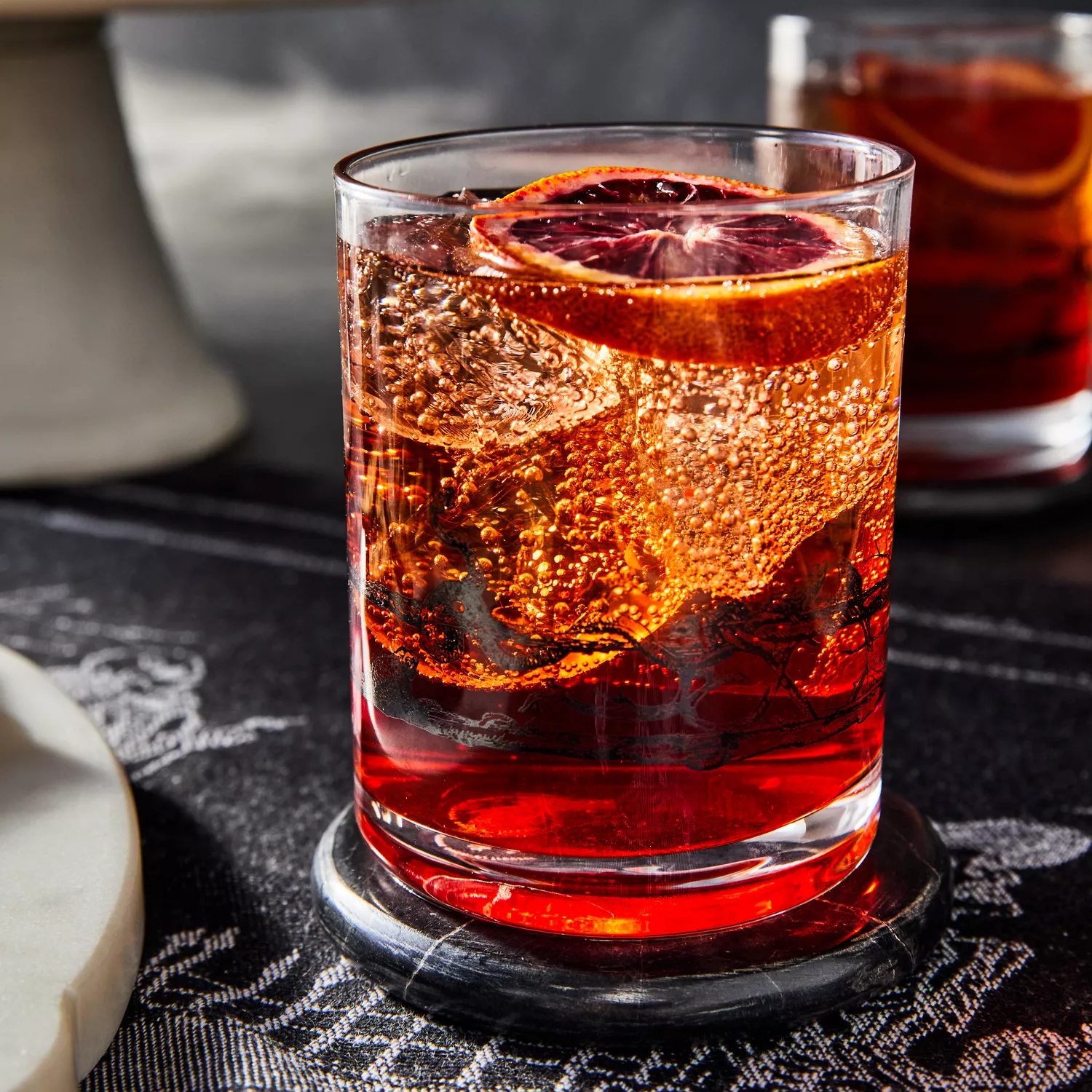 Sur La Table Halloween Double Old-Fashioned Glass