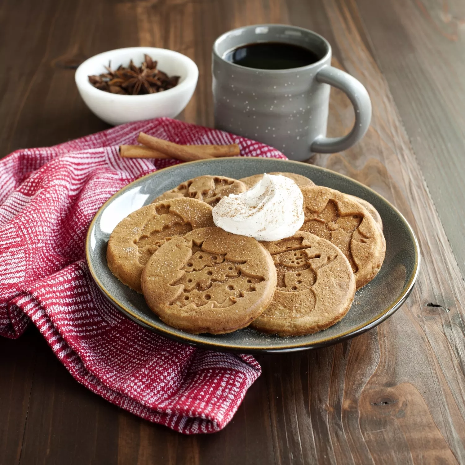 Nordic Ware Nonstick Holiday Pancake Pan