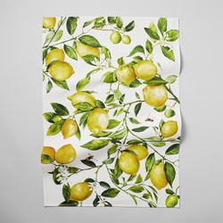 Sur La Table Lemon Kitchen Towel Bright and well made