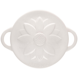 Le Creuset Petite Cocotte with Flower Lid, 8 Oz.