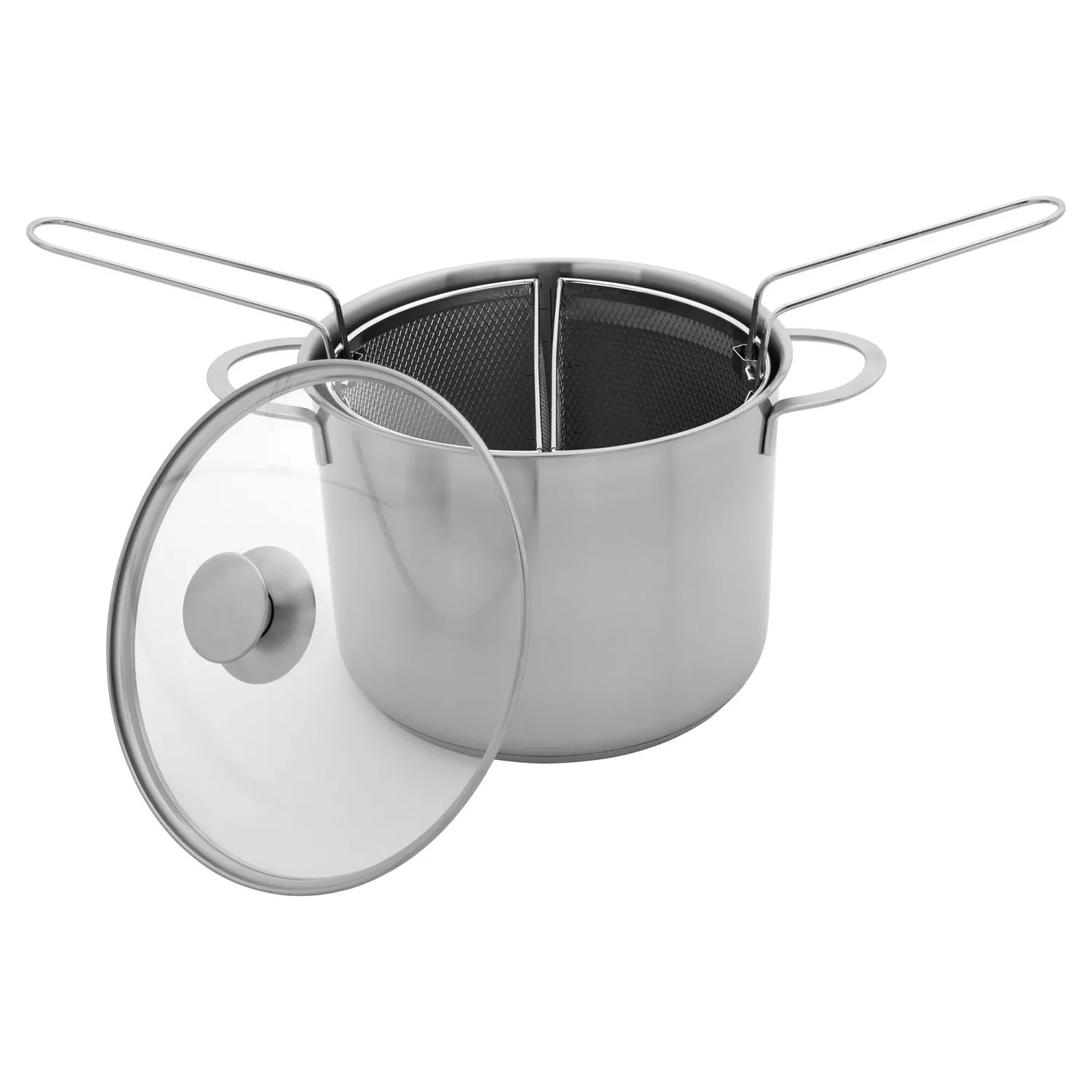 Demeyere resto3 stainless steel multipot 8 5 qt sur la table
